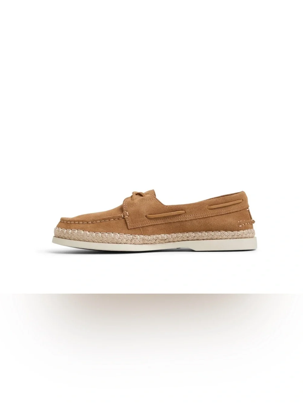 Sperry Men's Suede Boat Shoe in Tan Size 12